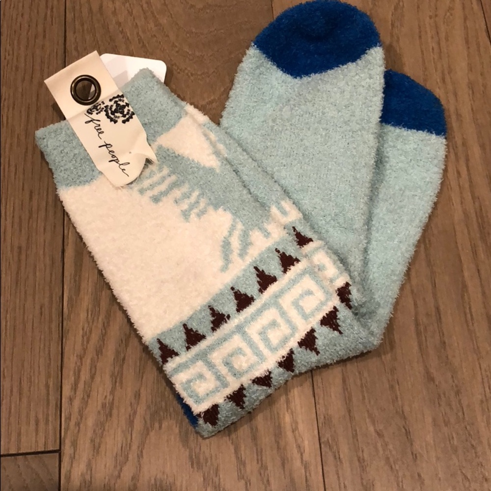 NWT Free People Fuzzy Socks